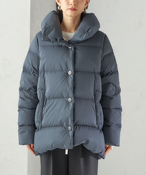 Pyrenex(ピレネックス)の「【SHIPS別注】PYRENEX:ELAURA 2(ダウンジャケット/コート・レディース・ブラック/ダークグレー・36/38)」の7枚目の写真