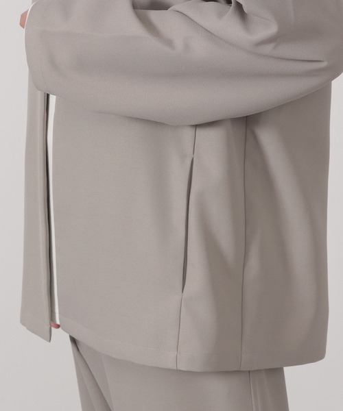 LAKOLE（ラコレ）の「【セットアップ可】クリーンシャツカーディガン / 588782（シャツ/ブラウス・メンズ・ブラウン/ネイビー/ライトグレー・MEDIUM/LARGE）」の5枚目の写真