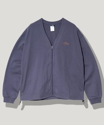 Mountain Mania（マウンテンマニア）の「Mountain Mania/マウンテンマニア　ヘビー天竺 Vネックジップカーディガン（カーディガン/ボレロ）」