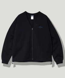 Mountain Mania（マウンテンマニア）の「Mountain Mania/マウンテンマニア　ヘビー天竺 Vネックジップカーディガン（カーディガン/ボレロ）」