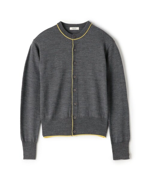 【マカフィー】プレーンウールクルーネックカーディガン プレーンウール クルーネックカーディガン（カーディガン/ボレロ