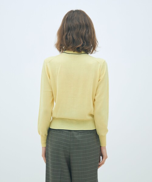 プレーンウール クルーネックカーディガン（カーディガン/ボレロ