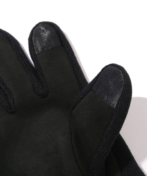 NAVY(ネイビー)の「【NAVY/ネイビー】 MACHEAT ニットマチスウェードグローブ【スマホ操作可能】(手袋・メンズ・ブラウン/チャコールグレー/ブラック・FREE)」の5枚目の写真