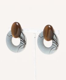 Fun & Daily | F&D : レトロサークルイヤリング(イヤリング)