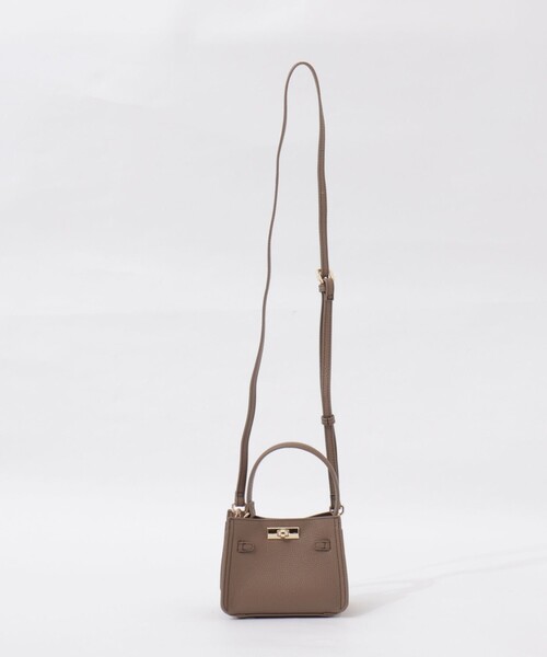 NOLLEY’S（ノーリーズ）の「HINERI miniバッグ（ショルダーバッグ・レディース・ブラック/ロイヤルブルー/ピンク/ベージュ・FREE）」の7枚目の写真