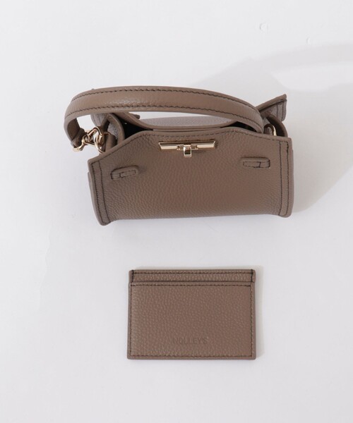 NOLLEY’S（ノーリーズ）の「HINERI miniバッグ（ショルダーバッグ・レディース・ブラック/ロイヤルブルー/ピンク/ベージュ・FREE）」の17枚目の写真