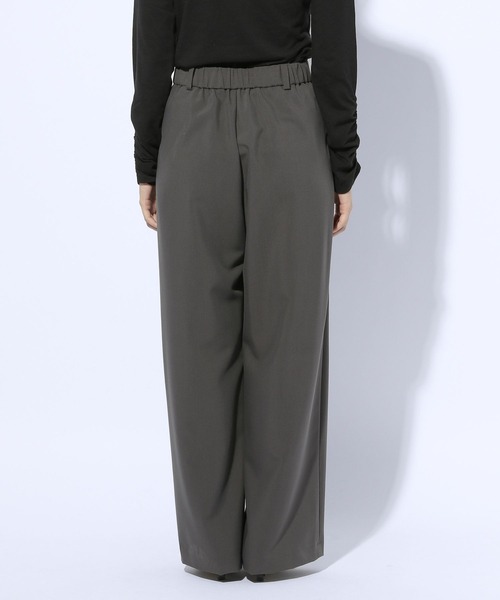 GLOBAL WORK（グローバルワーク）の「タックワイドパンツ/599681（スラックス・レディース・チャコール/ブラック/ブラウン・MEDIUM/LARGE）」の11枚目の写真