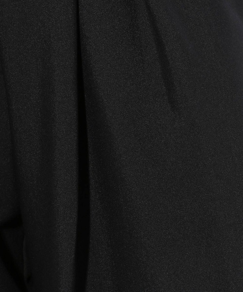 GLOBAL WORK（グローバルワーク）の「タックワイドパンツ/599681（スラックス・レディース・チャコール/ブラック/ブラウン・MEDIUM/LARGE）」の6枚目の写真