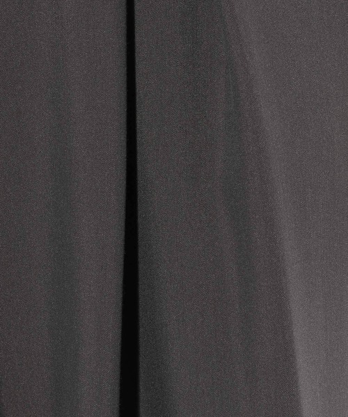 GLOBAL WORK（グローバルワーク）の「タックワイドパンツ/599681（スラックス・レディース・チャコール/ブラック/ブラウン・MEDIUM/LARGE）」の5枚目の写真