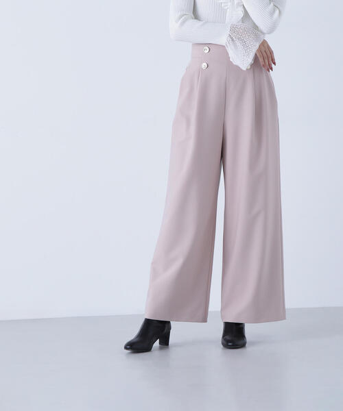 NATURAL BEAUTY BASIC(ナチュラルビューティーベーシック)の「◇<骨格ウェーブ>ハイウエストマリンパンツ(その他パンツ・レディース・ピンク/ベージュ/ネイビー・MEDIUM/SMALL/X-SMALL)」の20枚目の写真