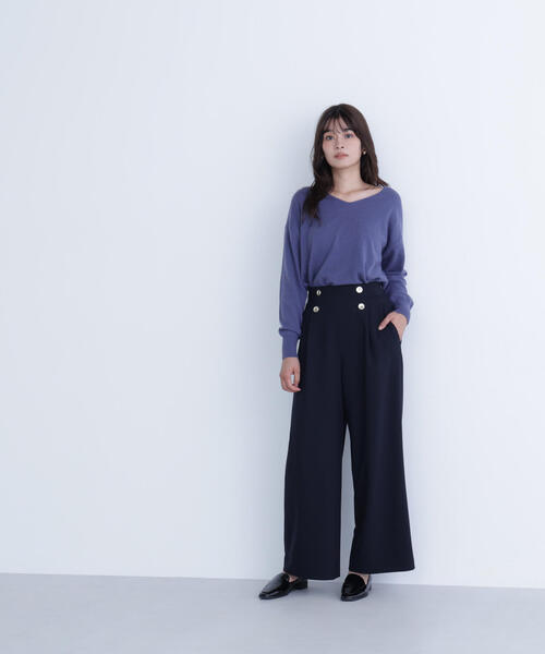 セール】◇＜骨格ウェーブ＞ハイウエストマリンパンツ（その他パンツ