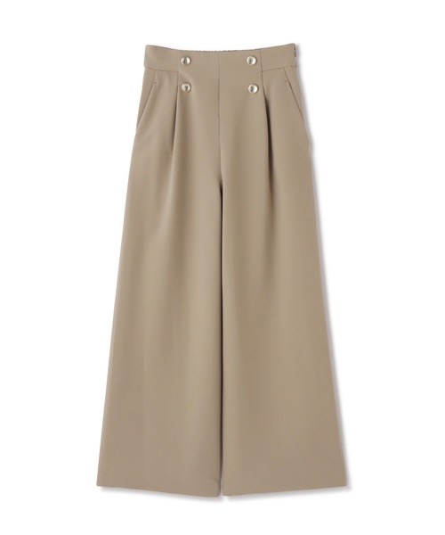 NATURAL BEAUTY BASIC(ナチュラルビューティーベーシック)の「◇<骨格ウェーブ>ハイウエストマリンパンツ(その他パンツ・レディース・ピンク/ベージュ/ネイビー・MEDIUM/SMALL/X-SMALL)」の4枚目の写真