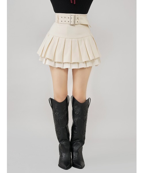 ダーリッチミニスカート ハイウエストボックスミニスカート（スカート）｜Darich