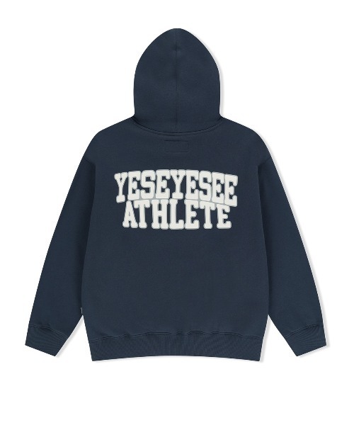 YESEYESEE（イエスアイシー）の「Y.E.S Athlete Logo Hoodie（パーカー・メンズ・オフホワイト/チャコール/ブルー系その他・L/M/S/XL）」の17枚目の写真