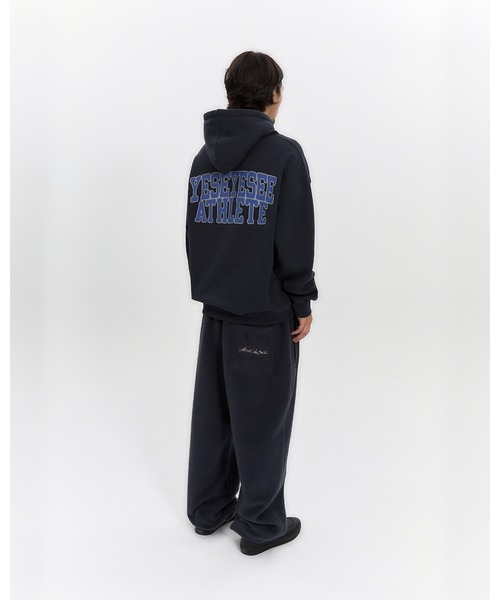 YESEYESEE（イエスアイシー）の「Y.E.S Athlete Logo Hoodie（パーカー・メンズ・オフホワイト/チャコール/ブルー系その他・L/M/S/XL）」の12枚目の写真