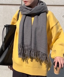 DRAW（ドロー）の「DRAW(ドロー) / P/Rカシミアタッチ（マフラー）」