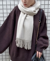 DRAW（ドロー）の「DRAW(ドロー) / P/Rカシミアタッチ（マフラー）」