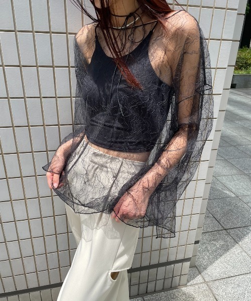 セール】レースオーバーサイズトップス（その他トップス）｜AIC