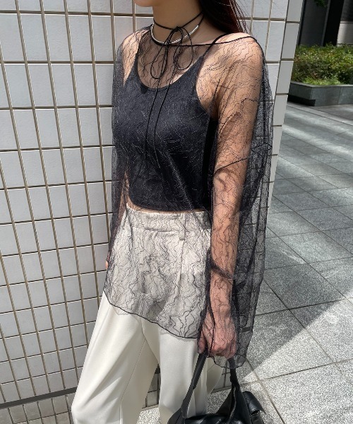 セール】レースオーバーサイズトップス（その他トップス）｜AIC