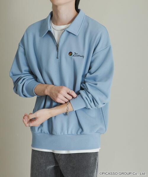 セール】PICASSO ハーフジップスウェット（スウェット）｜SENSE OF