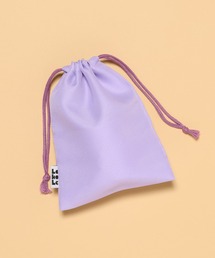 LAKOLE（ラコレ）の「【らこれキッズ】バイカラーフラット巾着 / 599061（お弁当箱）」