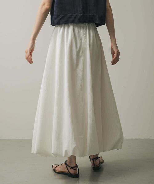 SENSE OF PLACE by URBAN RESEARCH（センスオブプレイスバイアーバンリサーチ）の「バルーンスカート（スカート・レディース・ベージュ/ブラック/オフホワイト・SMALL/MEDIUM）」の12枚目の写真