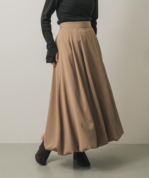 SENSE OF PLACE by URBAN RESEARCH（センスオブプレイスバイアーバンリサーチ）の「バルーンスカート（スカート・レディース・ベージュ/ブラック/オフホワイト・SMALL/MEDIUM）」の19枚目の写真