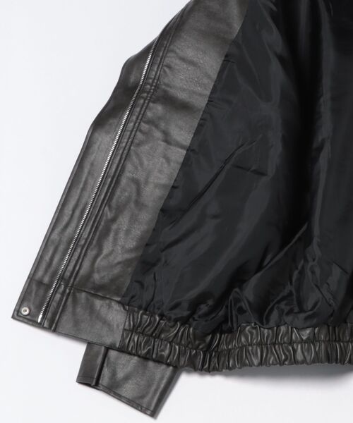 3.3 Field Trip （3.3フィールドトリップ）の「3.3 Field Trip／ダブルポケットレザージャケット（ライダースジャケット・レディース・ブラウン/ブラック・FREE）」の3枚目の写真