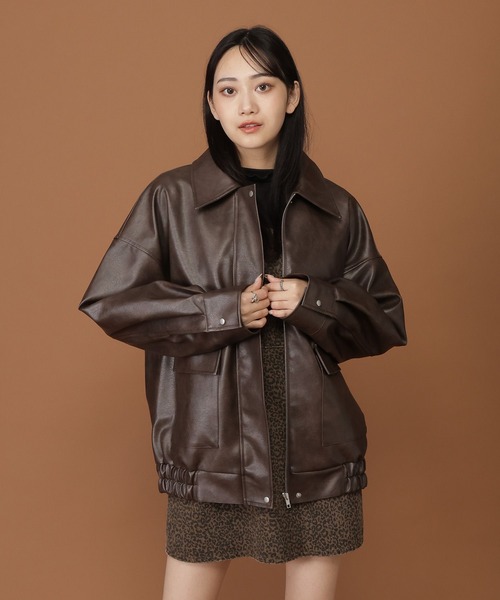 レザージャケット ダブルポケット セール】3.3 Field Trip／ダブルポケットレザージャケット