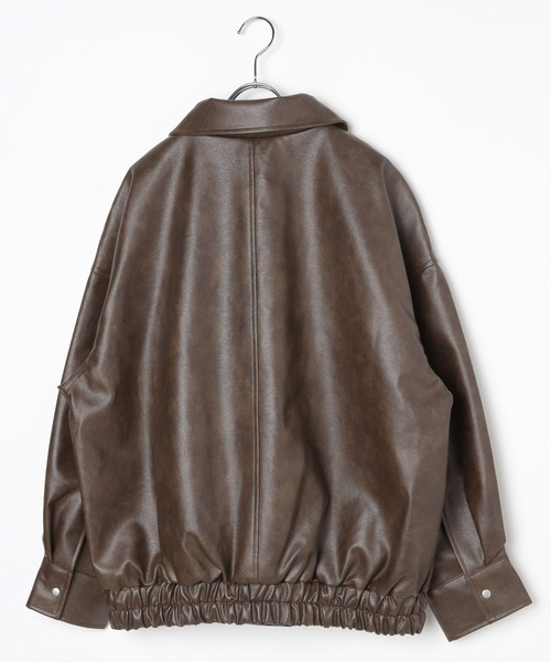 3.3 Field Trip／ダブルポケットレザージャケット（ライダース