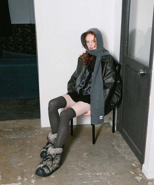 3.3 Field Trip （3.3フィールドトリップ）の「3.3 Field Trip／ダブルポケットレザージャケット（ライダースジャケット・レディース・ブラウン/ブラック・FREE）」の15枚目の写真