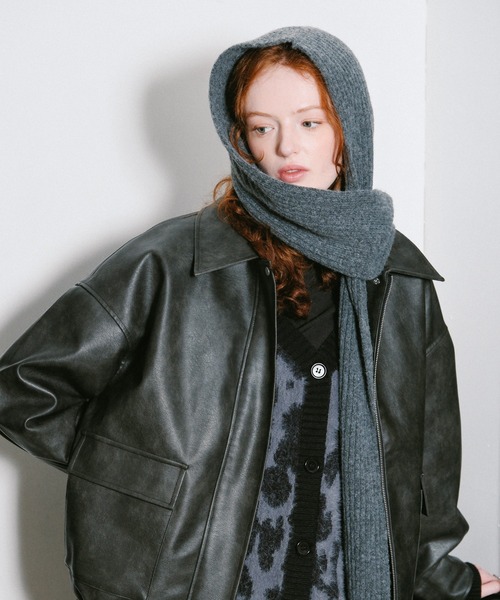 3.3 Field Trip （3.3フィールドトリップ）の「3.3 Field Trip／ダブルポケットレザージャケット（ライダースジャケット・レディース・ブラウン/ブラック・FREE）」の19枚目の写真