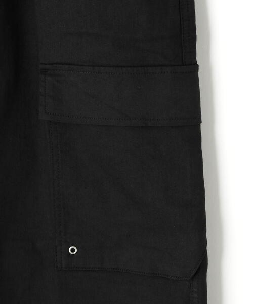 DANKE SCHON（ダンケシェーン）の「【WEB&DEPOT限定】DankeSchon/ダンケシェーン/ST TWILL FLARE CARGO PANTS（カーゴパンツ・メンズ・ブラック・XL/M/S/L）」の14枚目の写真