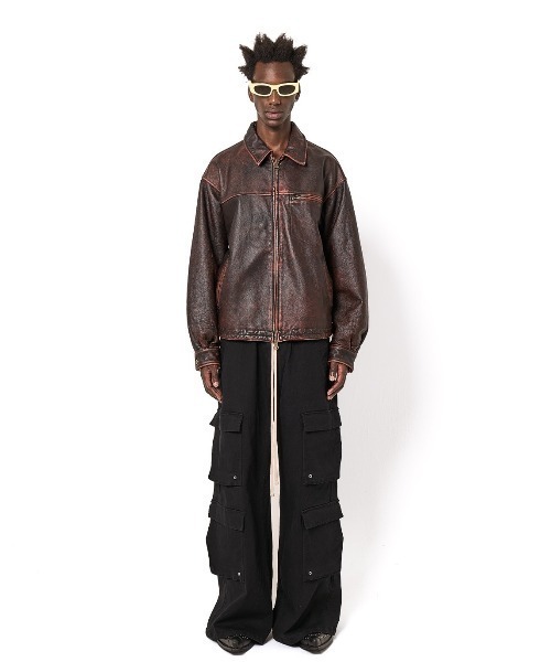 WEB&DEPOT限定】DankeSchon/ダンケシェーン/ST TWILL FLARE CARGO