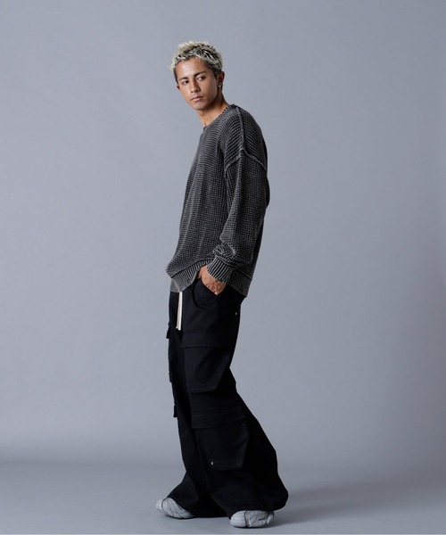 WEB&DEPOT限定】DankeSchon/ダンケシェーン/ST TWILL FLARE CARGO