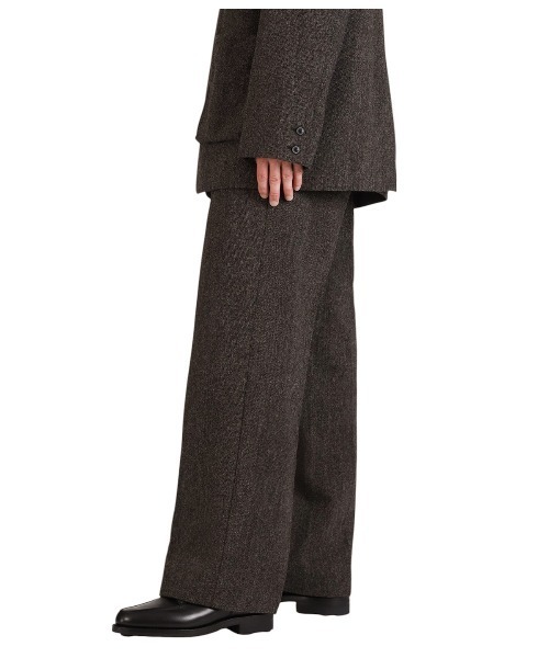 PORT BY ARK（ポートバイアーク）の「PORT BY ARK / ポートバイアーク：British Tweed Trousers：PO18-PT02[COR]（スラックス・メンズ・ブラウン・1/2）」の11枚目の写真