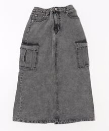 REDYAZEL | カーゴデニムロングスカート(デニムスカート)