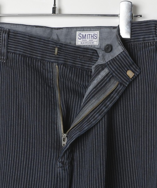 SMITH'S（スミス）の「【SMITH'S×BAYFLOW】別注ヒッコリーパンツ（その他パンツ・メンズ・ネイビー・MEDIUM/LARGE）」の8枚目の写真
