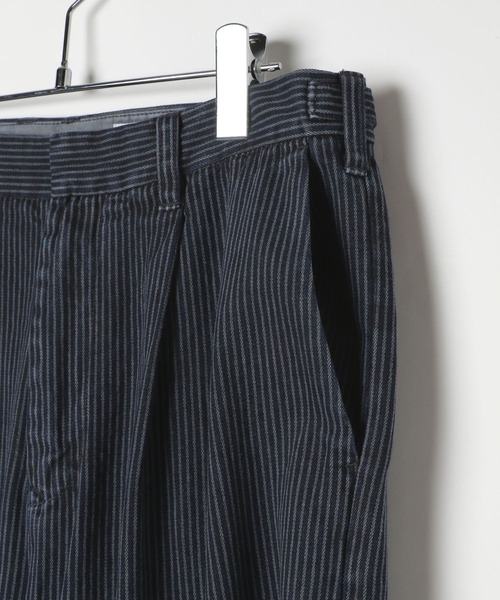 SMITH'S（スミス）の「【SMITH'S×BAYFLOW】別注ヒッコリーパンツ（その他パンツ・メンズ・ネイビー・MEDIUM/LARGE）」の12枚目の写真