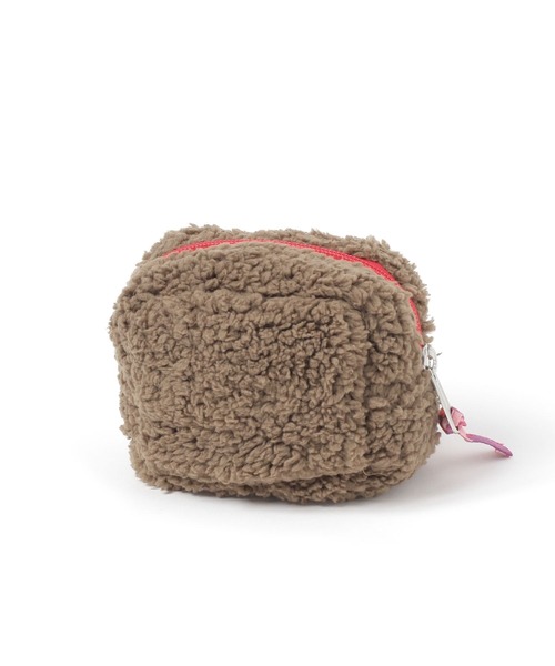 BAYFLOW（ベイフロー）の「【ASANTE SANA】ボアポーチ（ポーチ・レディース・グレー/ブラウン・0）」の12枚目の写真