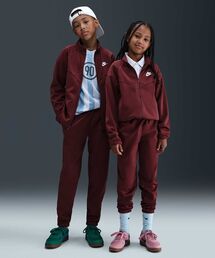 NIKE(iCL)̃iCL X|[cEFA WjA Dri-FIT gbNX[c / Nike Sportswear Big Kids' Dri-FIT Tracksuit HQ9315-619 Dark Team Red(ZbgAbv)