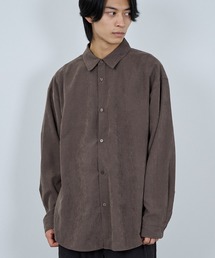 URBAN COLLECTION ピーチタッチルーズシャツ【微起毛】