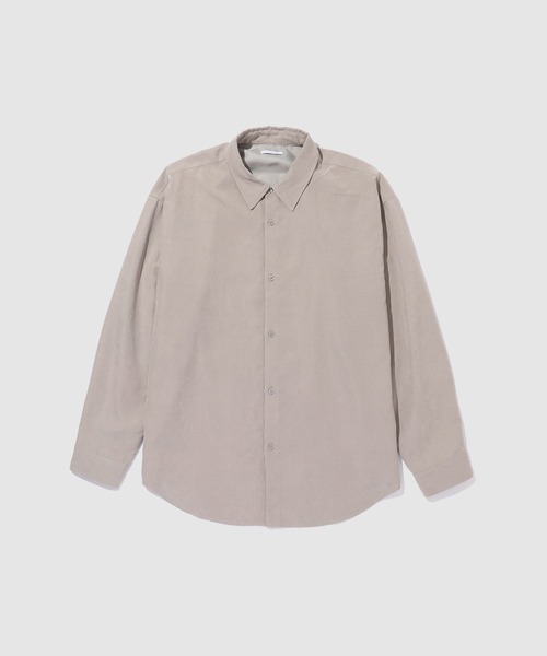 URBAN COLLECTION(アーバンコレクション)の「URBAN COLLECTION ピーチタッチルーズシャツ【微起毛】(シャツ/ブラウス・メンズ・グレー/ブラウン/グレイッシュベージュ/ブラック・XL/L/M/S)」の14枚目の写真