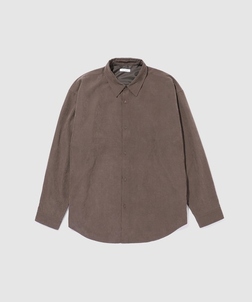 URBAN COLLECTION(アーバンコレクション)の「URBAN COLLECTION ピーチタッチルーズシャツ【微起毛】(シャツ/ブラウス・メンズ・グレー/ブラウン/グレイッシュベージュ/ブラック・XL/L/M/S)」の13枚目の写真