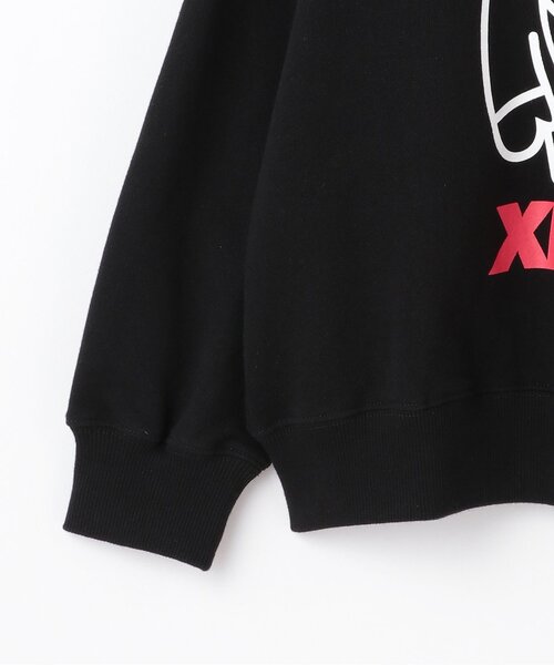 XLARGE KIDS（エクストララージキッズ）の「ファニーゴリラアウトライントレーナー（スウェット・キッズ・トップグレー/ブラック/オレンジ・140cm/90cm/100cm/80ｃｍ/110cm/120cm/130cm）」の7枚目の写真