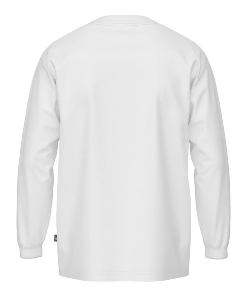 New Balance 長袖シャツ ホワイト セール】new balance/ニューバランス 長袖 Tシャツ ロンT 袖ロゴ