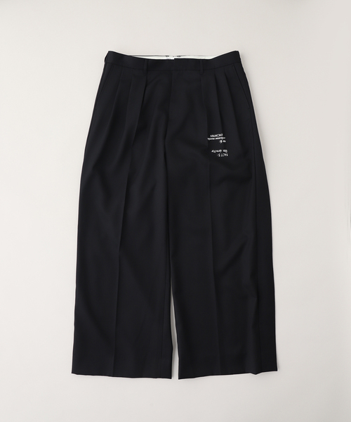 DAIRIKU（ダイリク）の「DAIRIKU / ダイリク：Bush Detail Wool Slacks