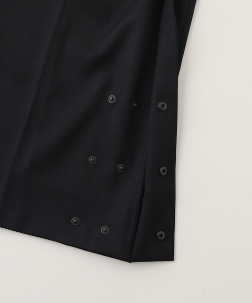 DAIRIKU（ダイリク）の「DAIRIKU / ダイリク "TATTOO" Adjuster Wide Slacks（スラックス・メンズ・ブラック・MEDIUM/LARGE）」の4枚目の写真