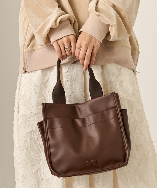 SETUP7】見やすく収納サイドポケットトート SNBD（トートバッグ