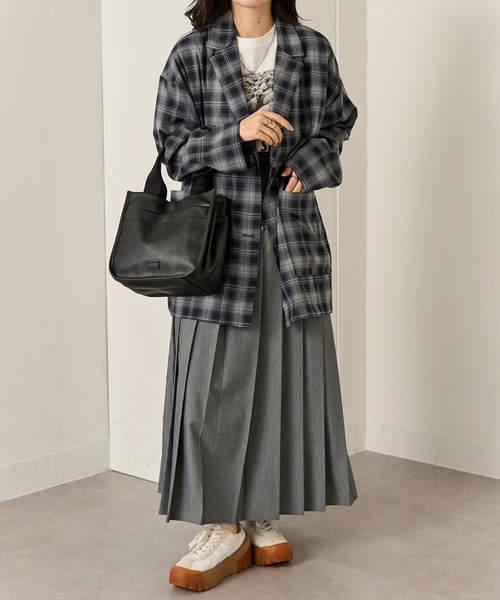 サイドポケット付きトートバッグ セール】【SETUP7】見やすく収納サイドポケットトート SNBD（トート